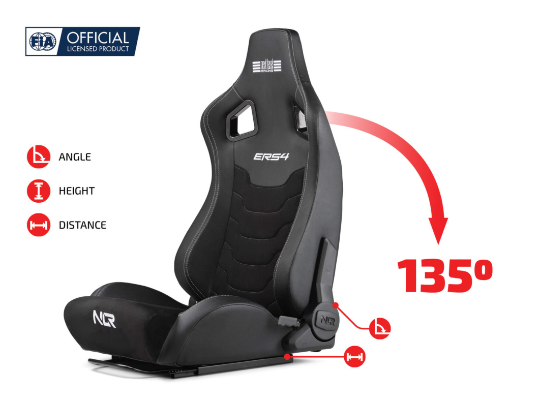 Nlr Elite Reclining Seat Ers4 Pu Leather & Suede Ed 7